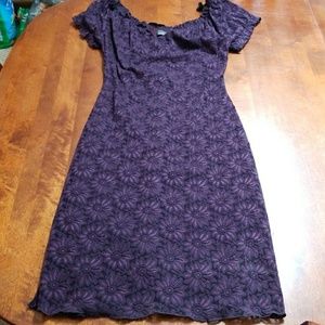 California Concepts lace dress Burgundy